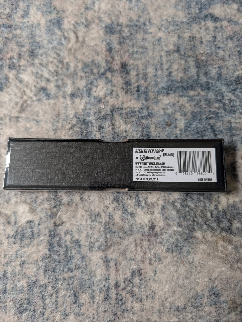 Atomic Bear Stealth Pen Pro Black Pen NIB - Picture 3 of 5
